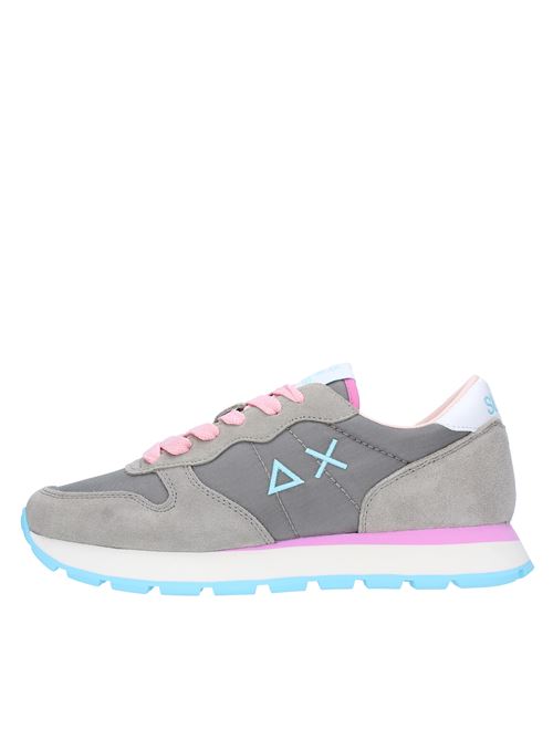 Sneakers in camoscio pelle e tessuto SUN68 | Z33201GRIGIO MEDIO